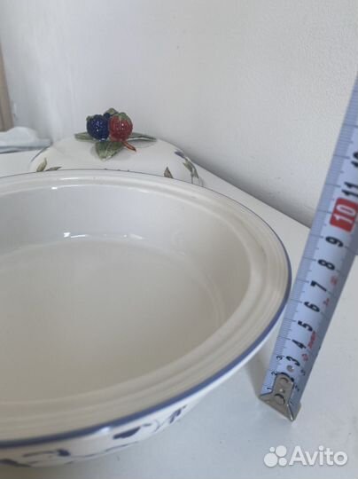 Villeroy boch cottage, блюдо с крышкой