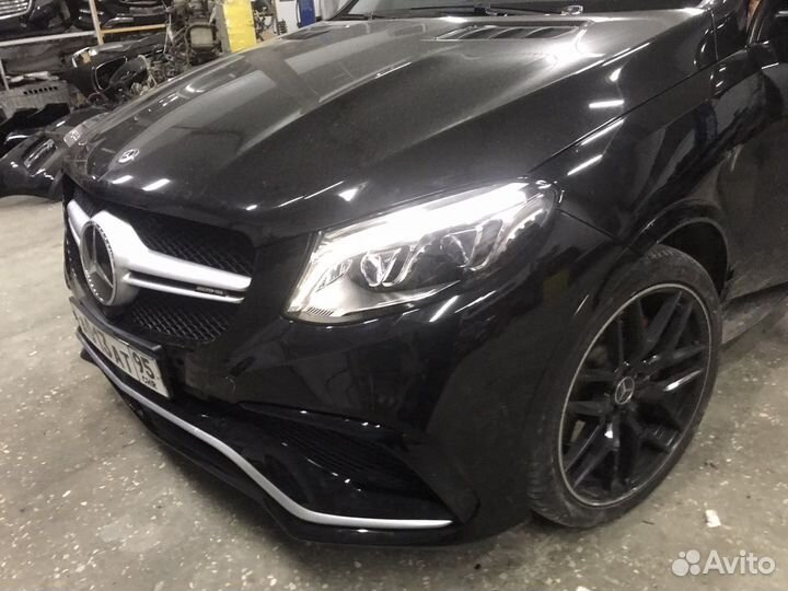 Рестайлинг mercedes ML W166 в GLE 63