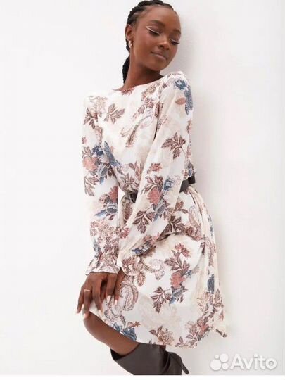 Шифоновое платье 44 46