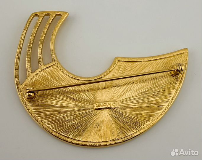 Monet брошь винтаж эмаль