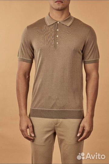 Поло Brunello Cucinelli премиум качества