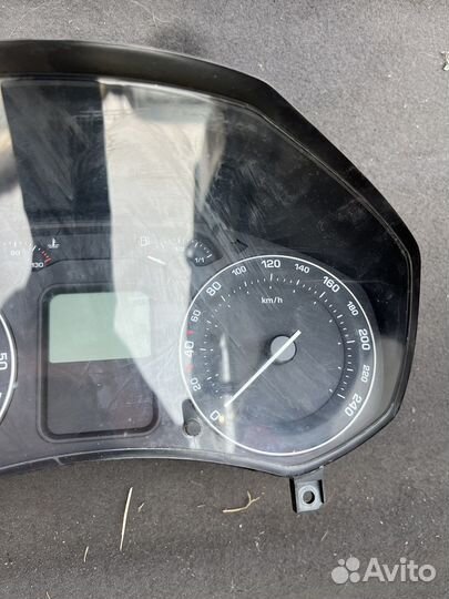 Skoda octavia a5 панель приборов