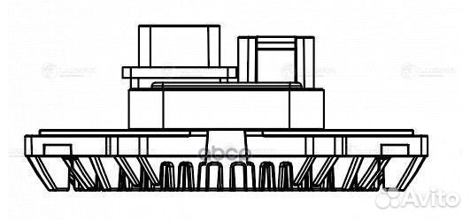 Резистор э/вент. отопителя LFR1093 luzar