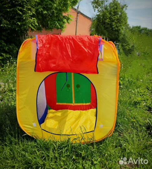 Детская игровая палатка новая