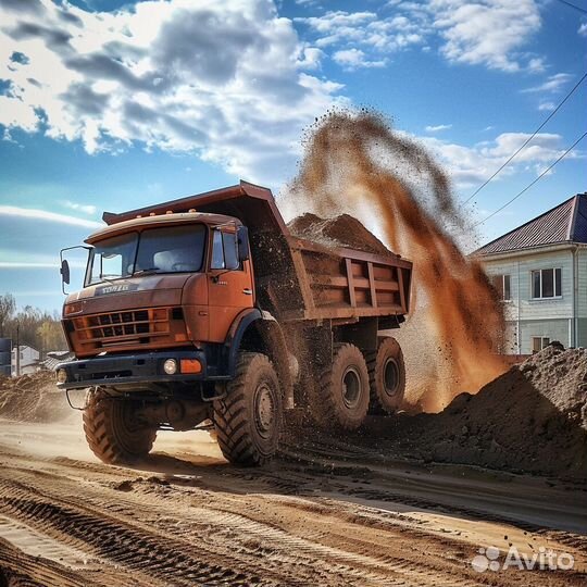 Песок, Щебень, Грунт. Асф крошка.Земля Доставка