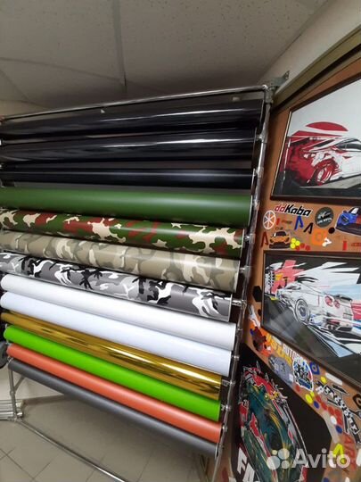 Автовинил Плёнка Карбон Глянец Матовая