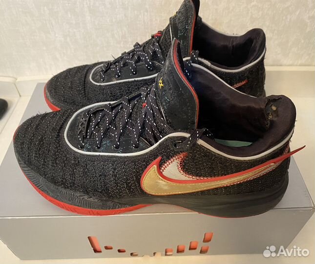 Кроссовки nike lebron 20 XX EP black/red