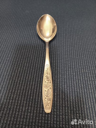 Серебряная столовая ложка Северная чернь