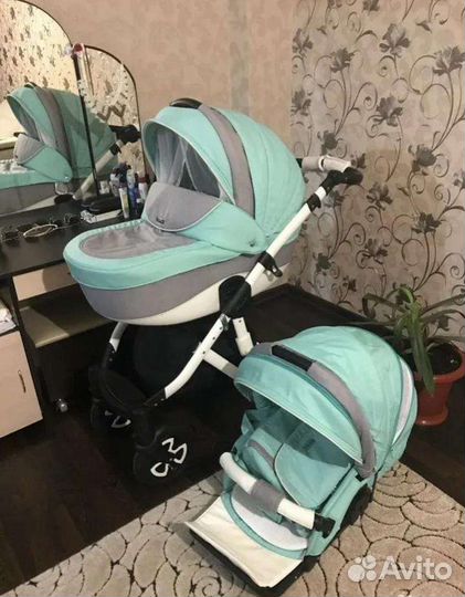 Коляска 2 в 1 adamex