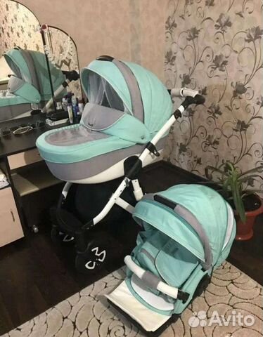 Коляска 2 в 1 adamex