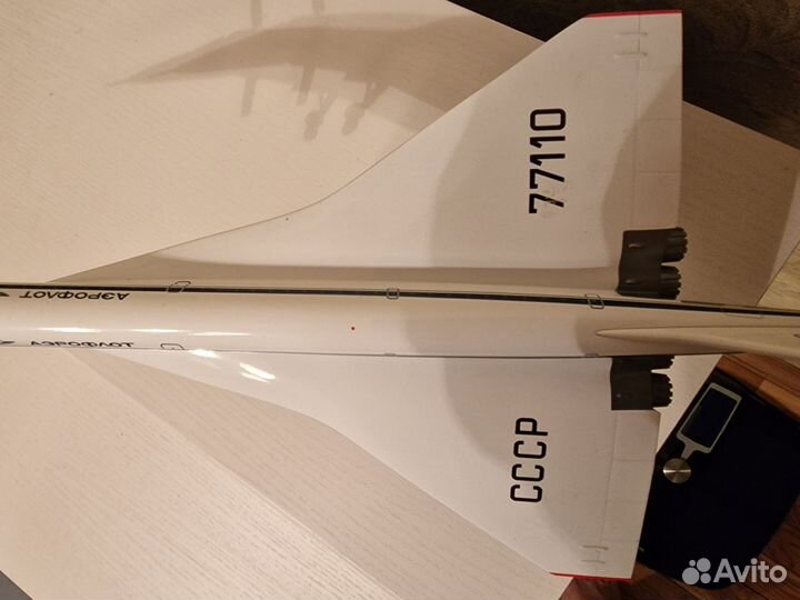 Модель самолета Ту 144 / tu 144 Herpa 1:200