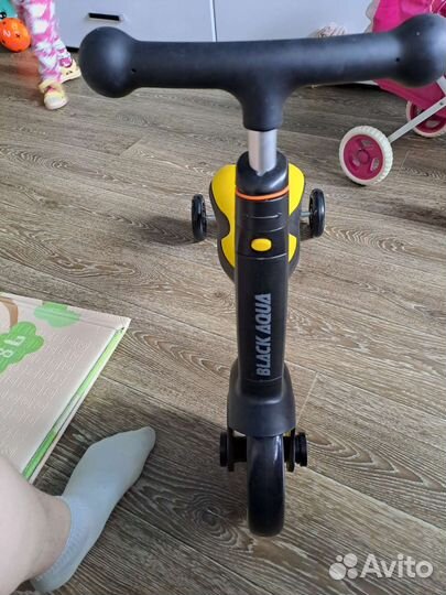 Самокат беговел велосипед 3 в 1