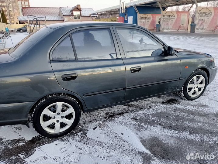 Hyundai Accent 1.5 МТ, 2003, 179 000 км