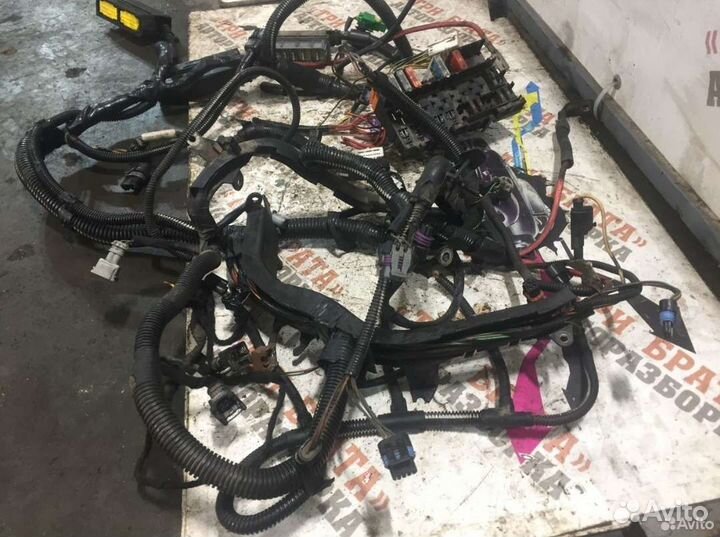 Проводка подкапотная Рено Сценик 1 рестайлинг