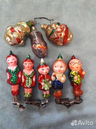 Елочные игрушки СССР