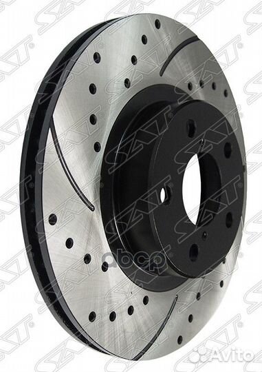 Комплект дисков тормозных передний перфорирован