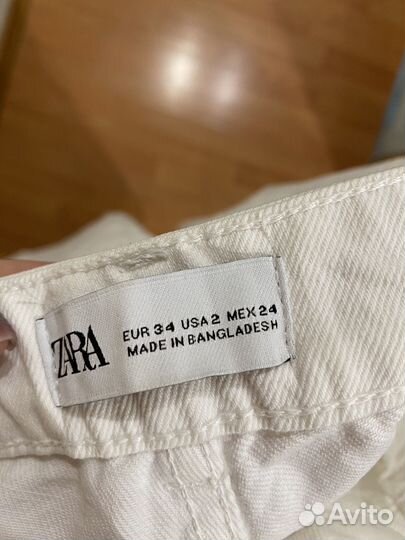 Джинсы zara