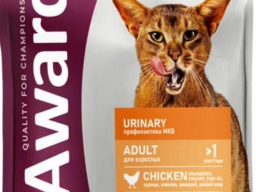 Корм award Авард Urinary Уринари для кошек 1,5 кг