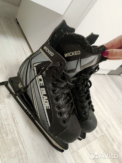 Коньки хоккейные Wicked 38 размер