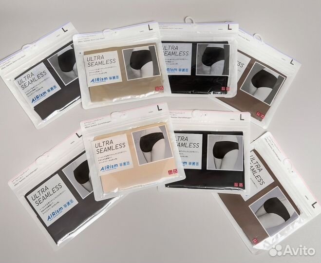 Трусы Uniqlo Airism Ultra Seamless M и L оригинал