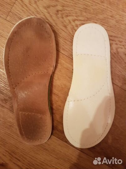 Стельки ортопедические детские (кожа) р.15