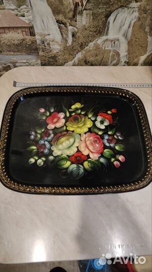 Поднос металлический СССР