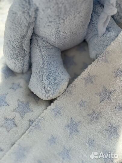 Мягкая игрушка с пледом