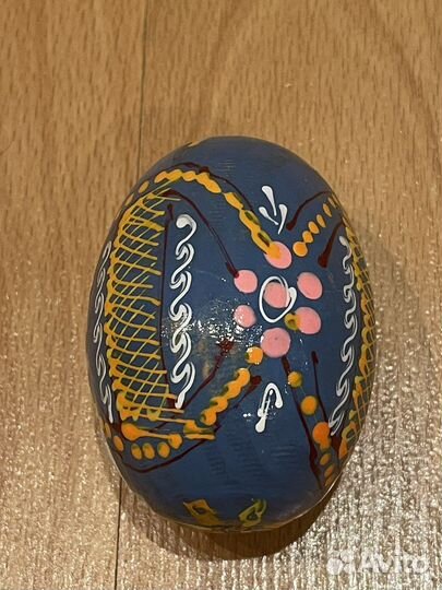 Яйцо пасхальное деревянное