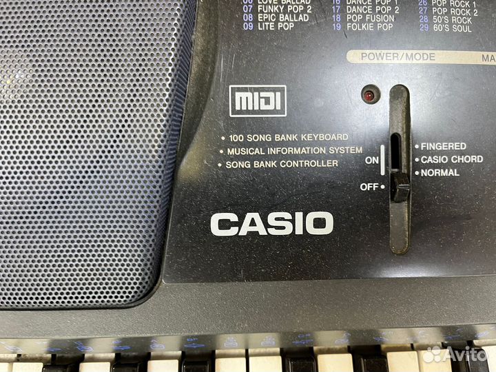 Синтезатор casio CTK-501