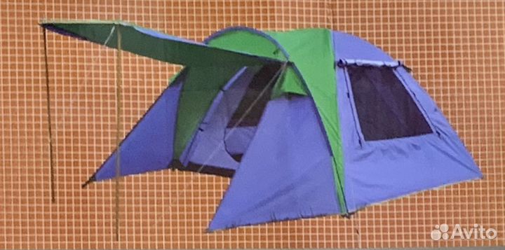 Палатка ART-1908# Д(120+220+35)*Ш220*В165см
