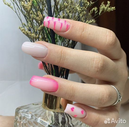 Маникюр Наращивание ногтей