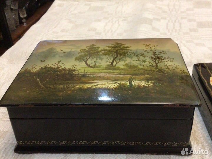 Шкатулки федоскино