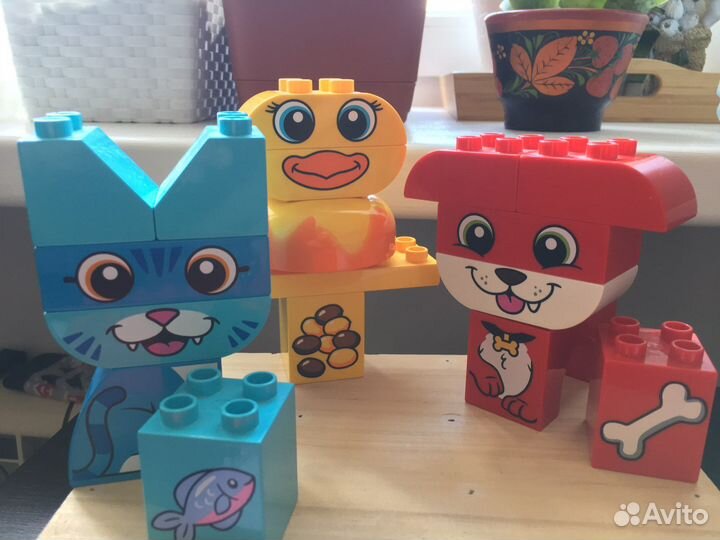 Лего дупло зверюшки
