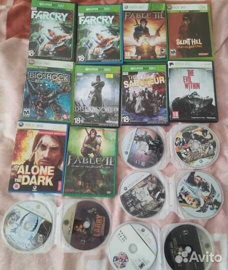 Диски на xbox 360