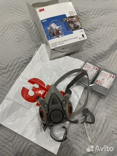 Полумаска 3м 6000 (размер М)