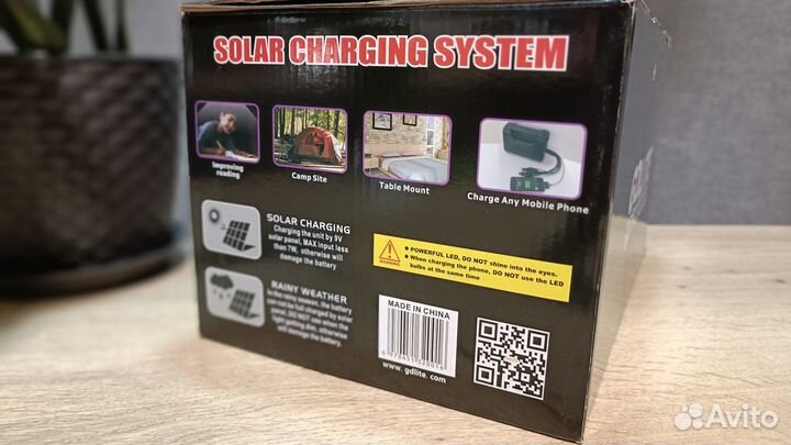 Фонарь солнечная электростанция Gdlite опт/розница