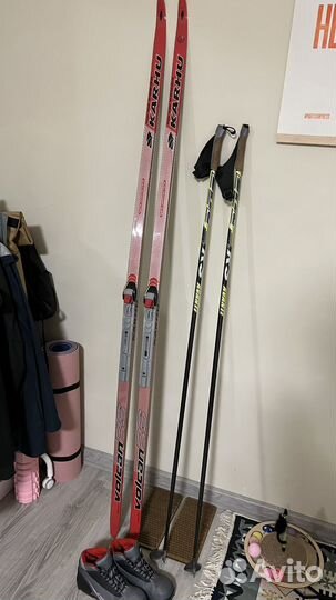 Лыжи коньковые Karhu Volcan RS 188