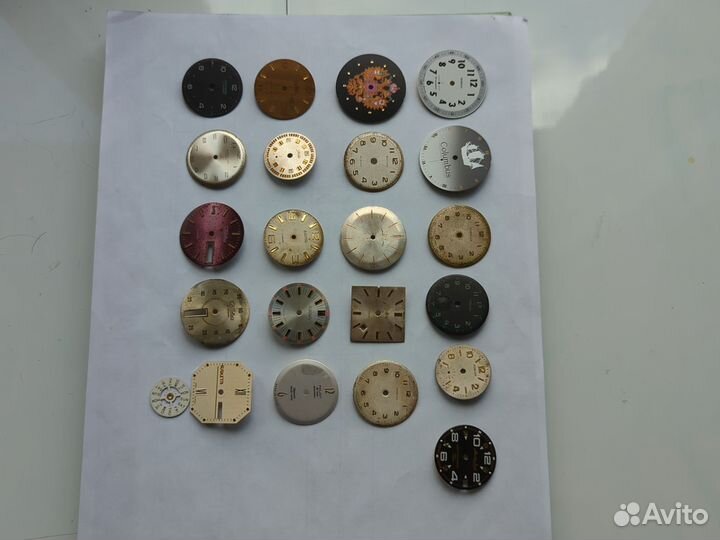 Циферблаты и запчасти для часов СССР