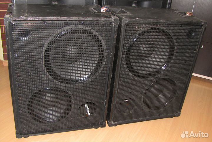 Колонки SFA 1040-2080Вт 2шт Pro F12L76, F15L76 +Вч