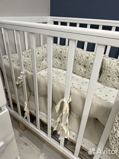 Бортики для детской кроватки Rustikids