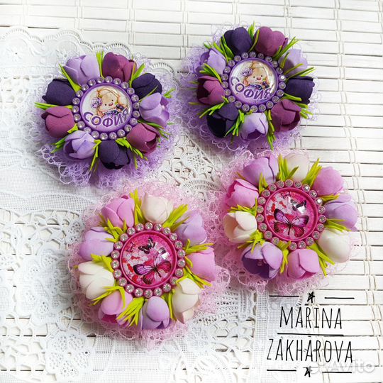 Резиночки, заколки,ободки и др.для ваших модниц