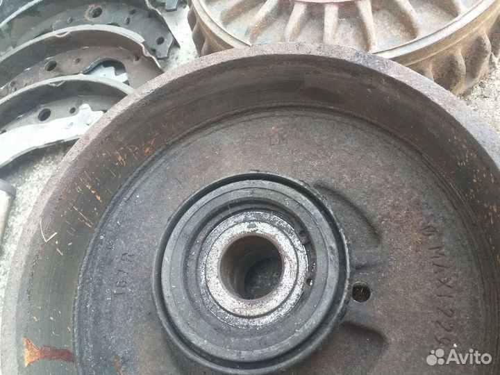 Ларгус зад тормозной барабан