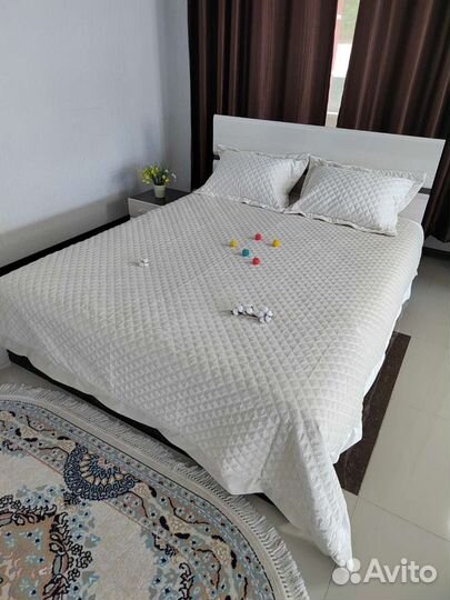 Покрывало велюр на кровать