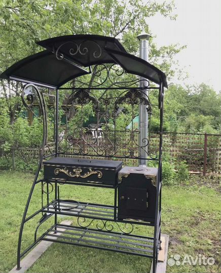 Мангалы в стиле лофт