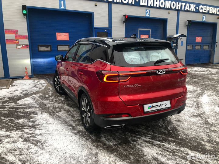 Chery Tiggo 7 Pro 1.5 CVT, 2021, 175 800 км