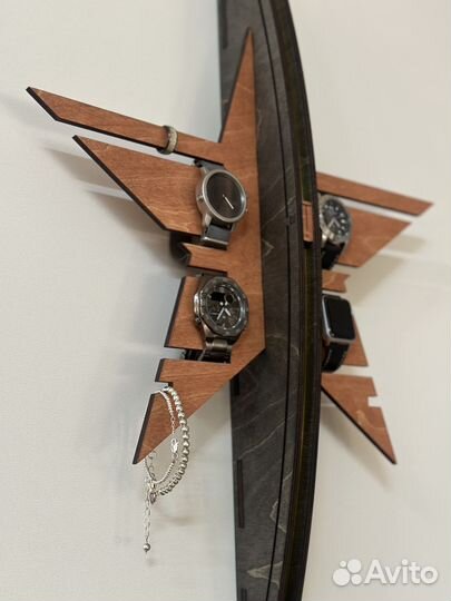 Дизайнерская полка шкатулка для часов 