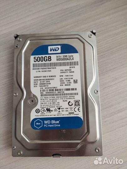 Жесткий диск 500 гб 3.5 для пк