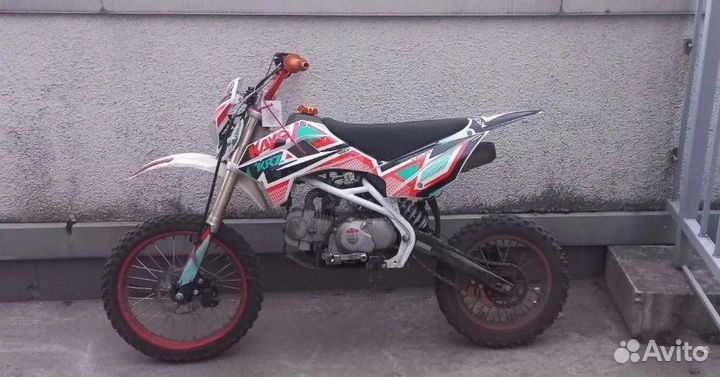 Питбайк kayo classic yx 125EA 17/14