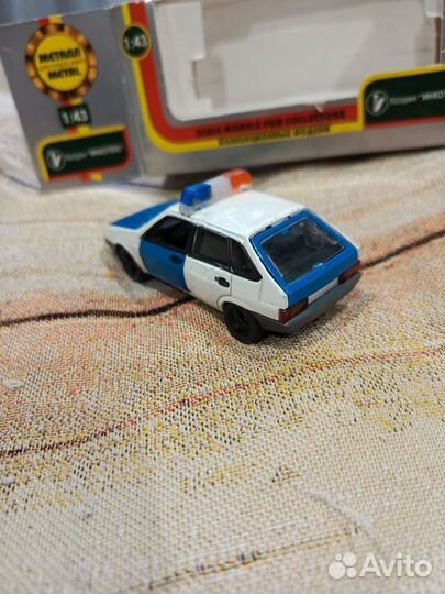 Модель ваз 2109 1:43 инкотекс тантал