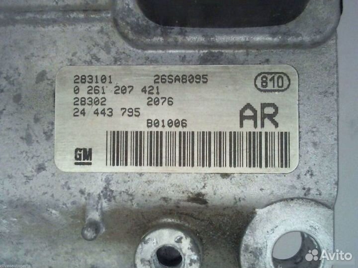 Блок управления эбу Opel Corsa C 0261207421 AR